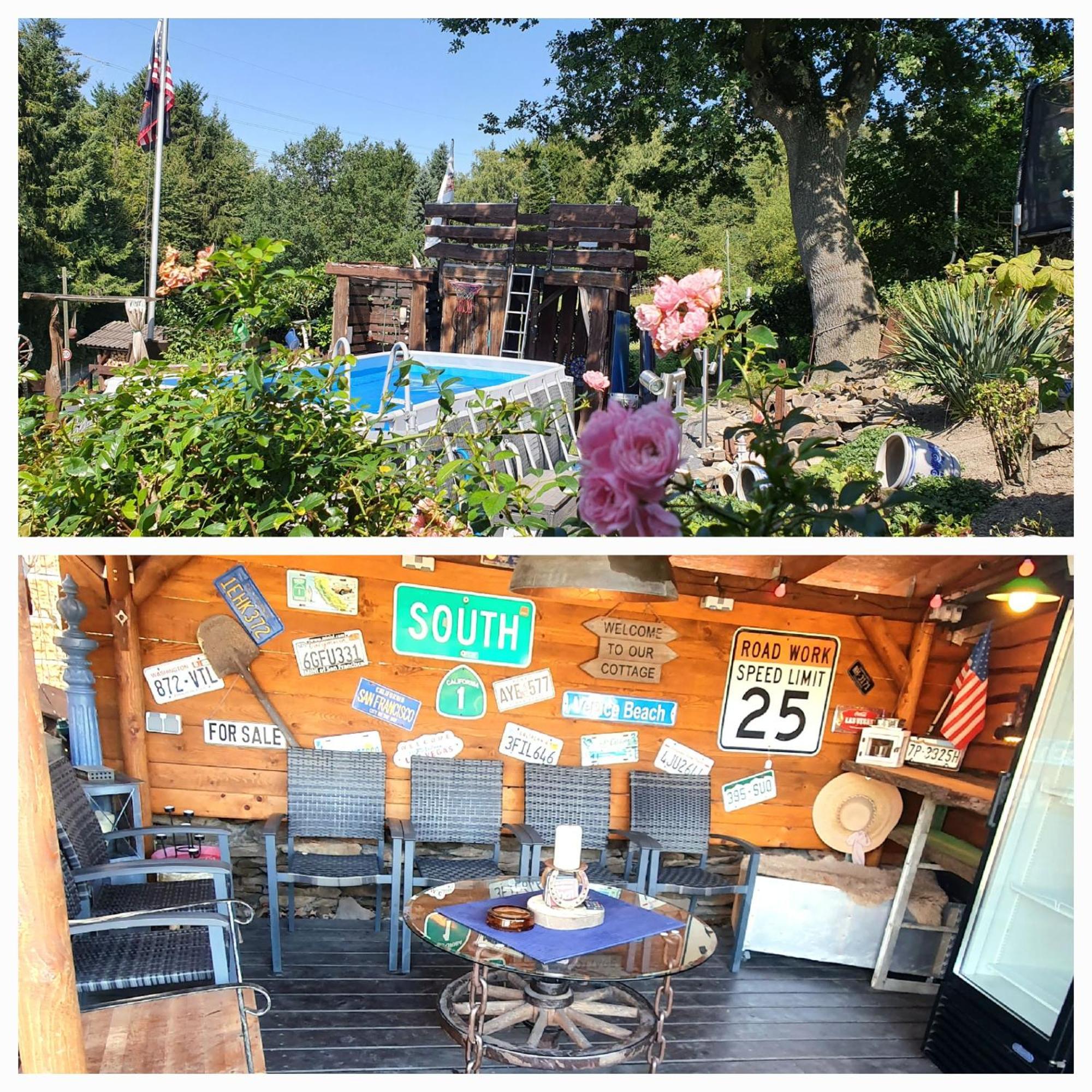 Frankes Lodge Apartment Mit Garten Und Pool, 6 Einzelbetten, Parkplatz エッセン 部屋 写真